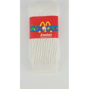 Vtg McDonald's "Play Place"‎ Junior Socks Size 6-8 1/2 Kids